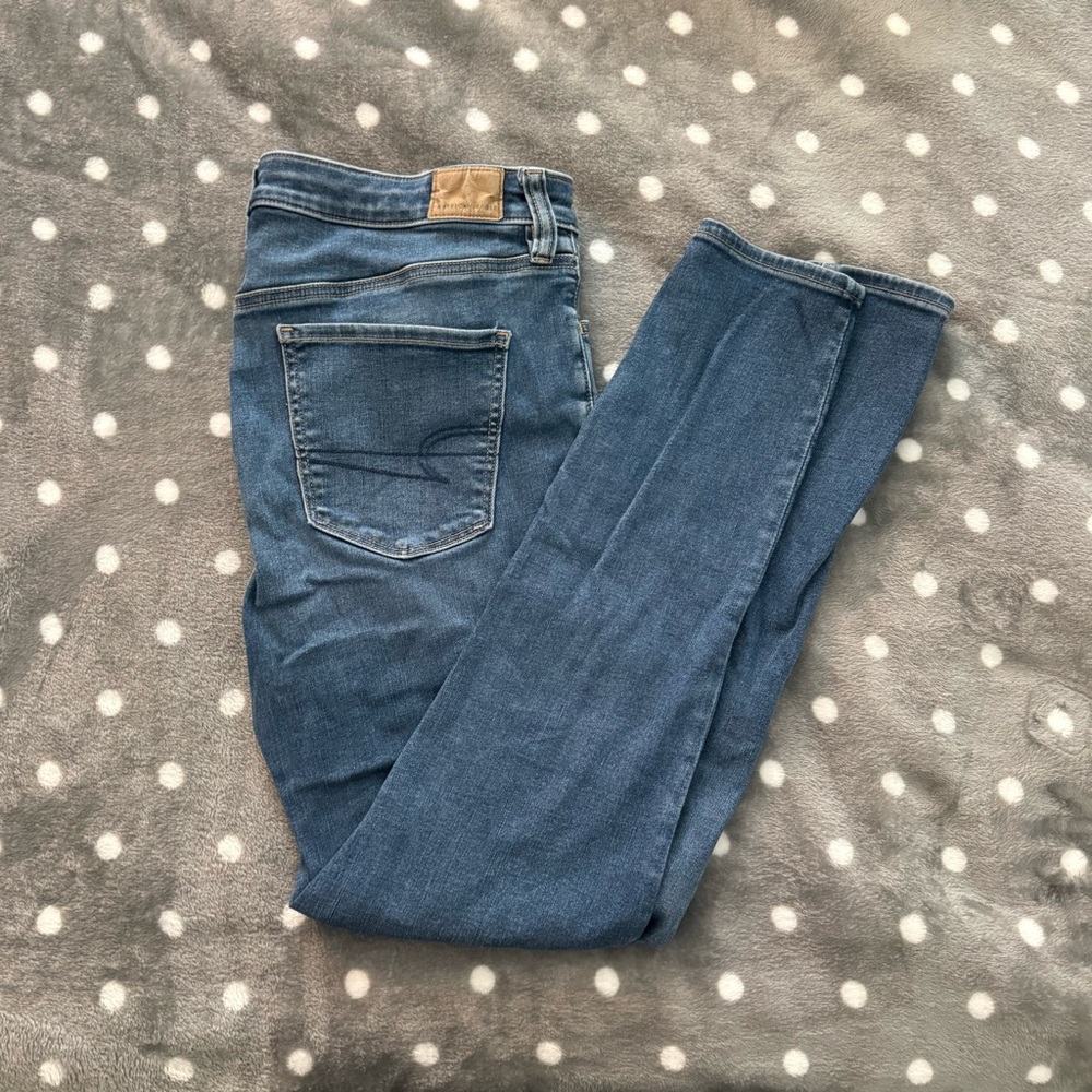 American Eagle Outfitters Blue Skinny Jeans